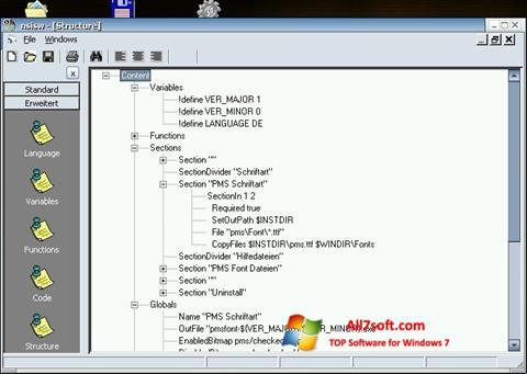 Captura de pantalla NSIS para Windows 7