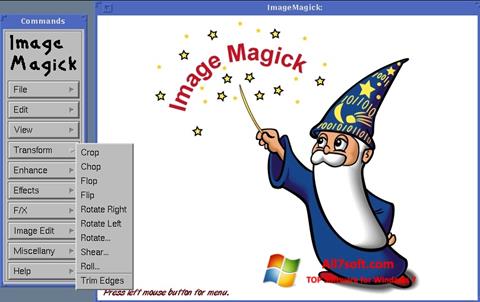 Captura de pantalla ImageMagick para Windows 7