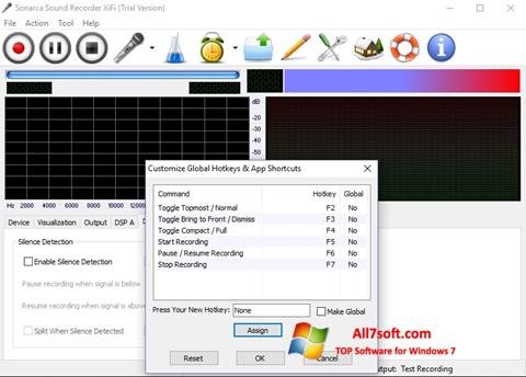 Captura de pantalla Absolute Sound Recorder para Windows 7