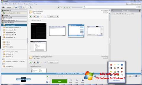 Captura de pantalla Picasa para Windows 7