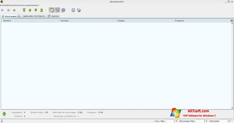 Captura de pantalla JDownloader para Windows 7