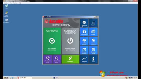 Captura de pantalla ArcaVir para Windows 7