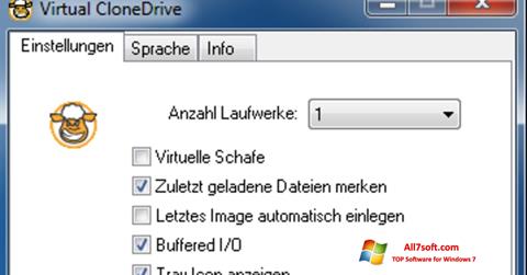 Captura de pantalla Virtual CloneDrive para Windows 7