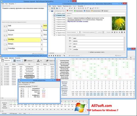 Captura de pantalla MyTestXPro para Windows 7