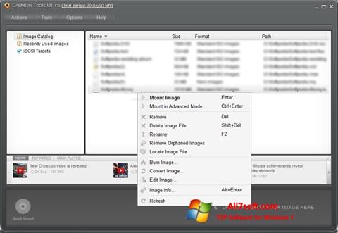 Captura de pantalla DAEMON Tools Ultra para Windows 7