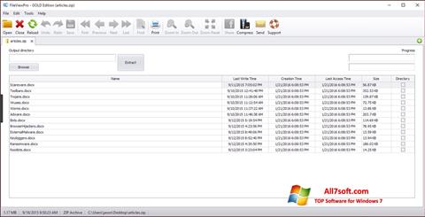Captura de pantalla FileViewPro para Windows 7
