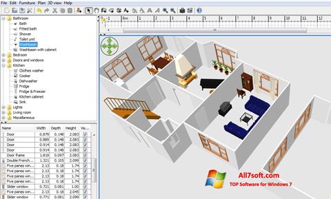 Captura de pantalla FloorPlan 3D para Windows 7