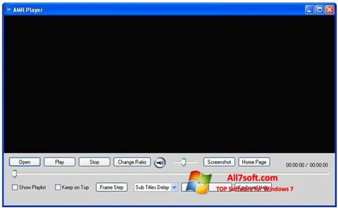Captura de pantalla AMR Player para Windows 7