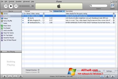 download itunes for windows 7 32 bit free