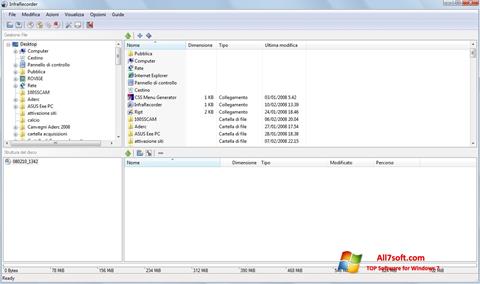 Captura de pantalla InfraRecorder para Windows 7