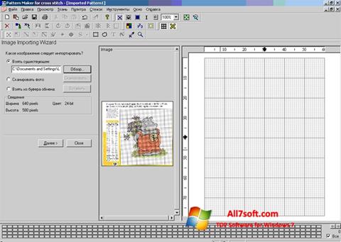 Captura de pantalla Pattern Maker para Windows 7