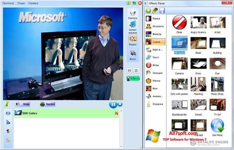 Captura de pantalla Magic Camera para Windows 7
