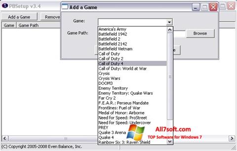 Captura de pantalla PunkBuster para Windows 7