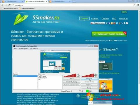 Captura de pantalla SSmaker para Windows 7