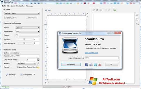 Captura de pantalla Scanitto Pro para Windows 7