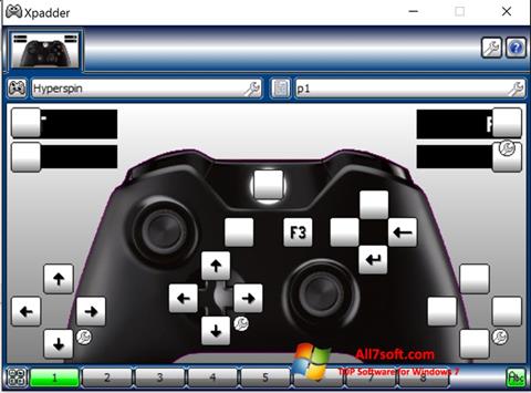 Captura de pantalla Xpadder para Windows 7
