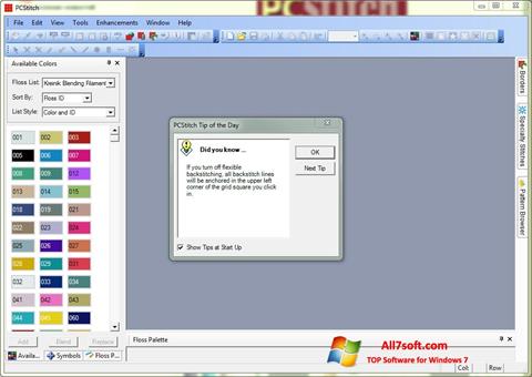 Captura de pantalla PCStitch para Windows 7