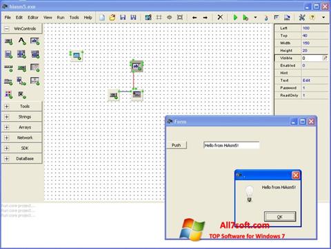 Captura de pantalla HiAsm para Windows 7