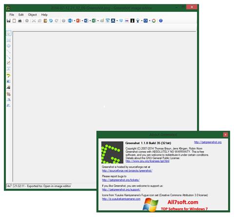 Captura de pantalla Greenshot para Windows 7