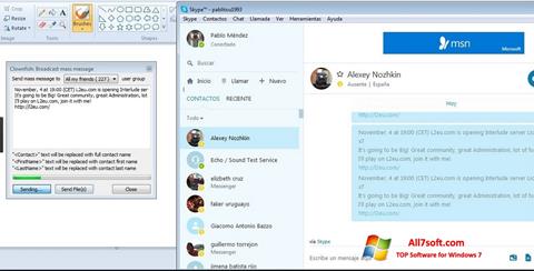 Captura de pantalla Clownfish para Windows 7