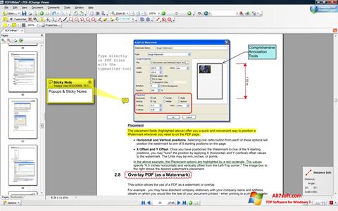 Captura de pantalla PDF-XChange Viewer para Windows 7