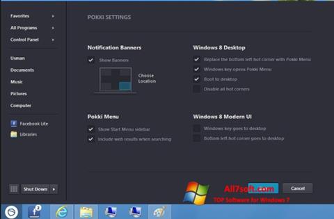 Captura de pantalla Pokki para Windows 7