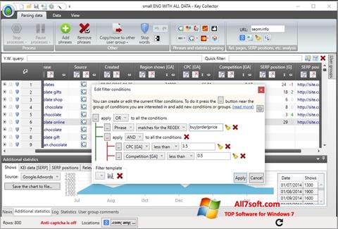 Captura de pantalla Key Collector para Windows 7