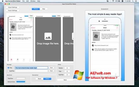 Captura de pantalla ScreenshotMaker para Windows 7