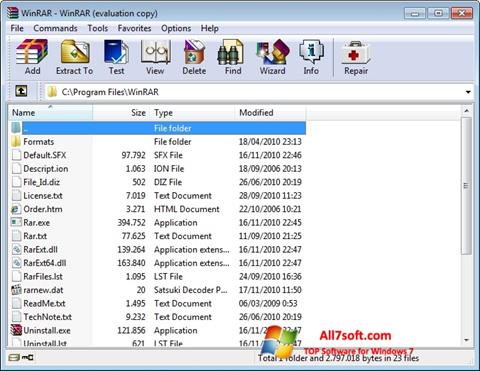 winrar file free download for windows 7
