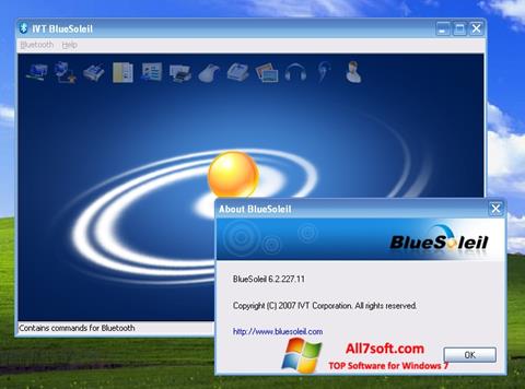 Captura de pantalla BlueSoleil para Windows 7