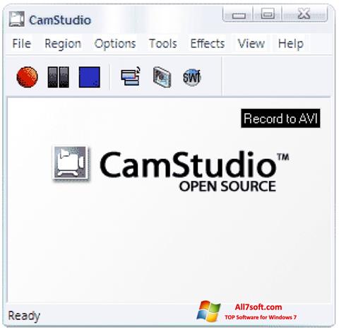 Captura de pantalla CamStudio para Windows 7