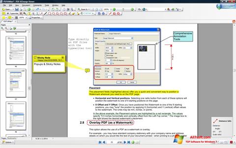 Captura de pantalla PDF-XChange Editor para Windows 7