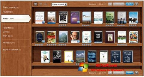 Captura de pantalla Bookshelf para Windows 7