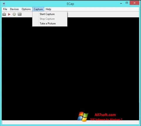 Captura de pantalla ECap para Windows 7