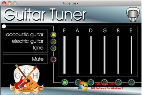 Captura de pantalla Guitar Tuner para Windows 7