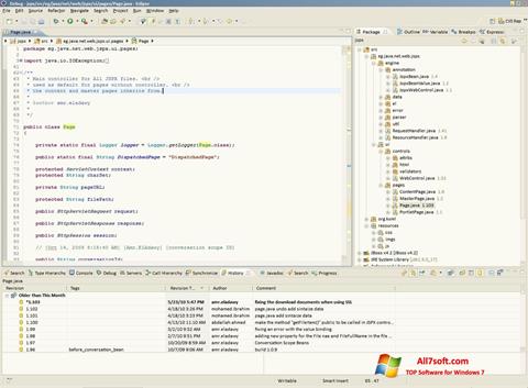 Captura de pantalla Eclipse para Windows 7