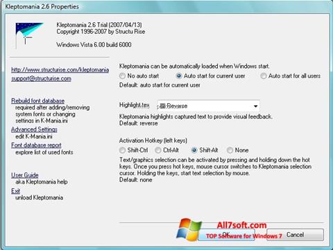 Captura de pantalla Kleptomania para Windows 7