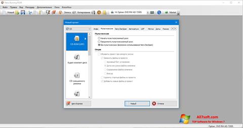 Captura de pantalla Nero para Windows 7
