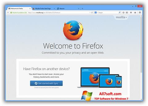 Moxilla firefox for windows 7