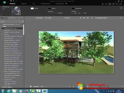 Captura de pantalla Artlantis Studio para Windows 7