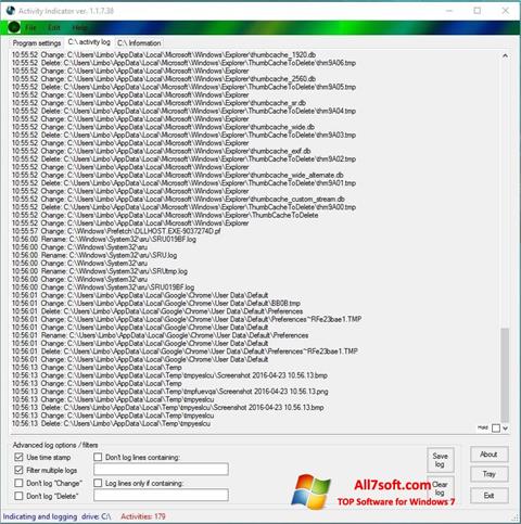 Captura de pantalla Drive Space Indicator para Windows 7