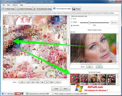 Captura de pantalla Photo Collage para Windows 7