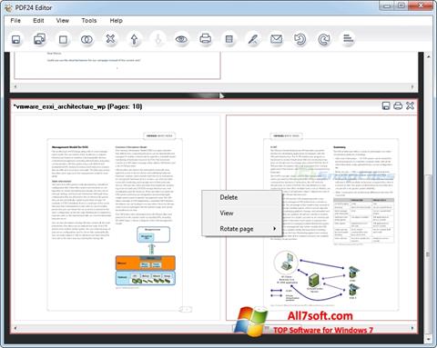 Captura de pantalla PDF24 Creator para Windows 7