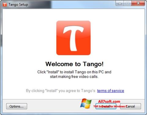 Captura de pantalla Tango para Windows 7