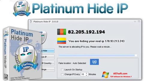 Captura de pantalla Hide IP Platinum para Windows 7