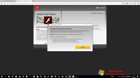 Captura de pantalla Flash Media Player para Windows 7