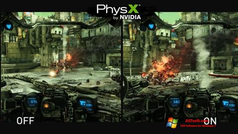 Captura de pantalla NVIDIA PhysX para Windows 7