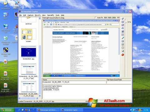 Captura de pantalla Screenshot Captor para Windows 7