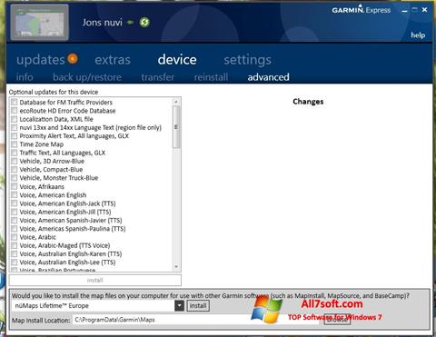 Garmin express не устанавливается на windows 7