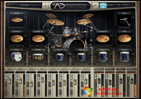 Captura de pantalla Addictive Drums para Windows 7